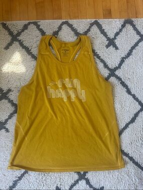 Brooks Run Happy Tank.  Sz M